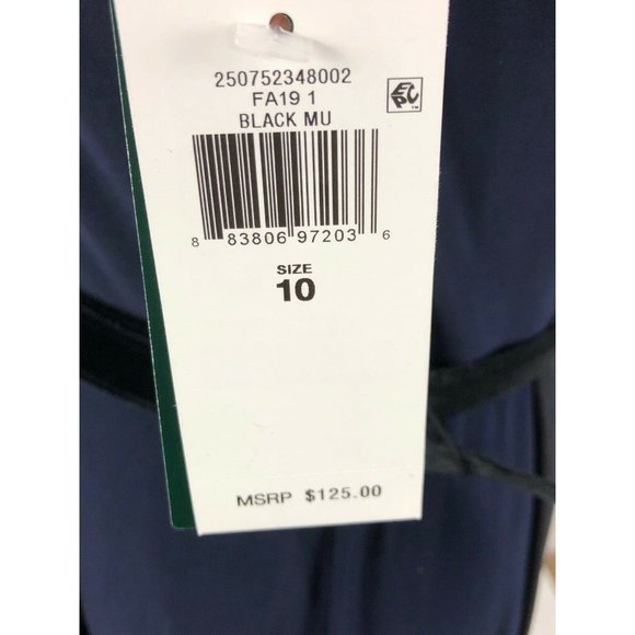 *New LAUREN Ralph Lauren Mid Weight Matte Jersey Murila Sleeveless Dress 10 $108 - Picture 5 of 10